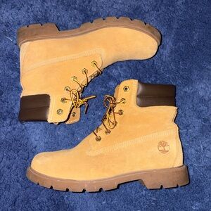 Timberland Tan Leather Boots
